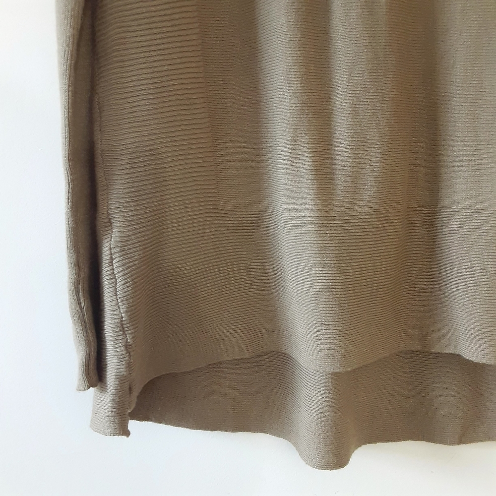 Anthropology Army Green Round Neck